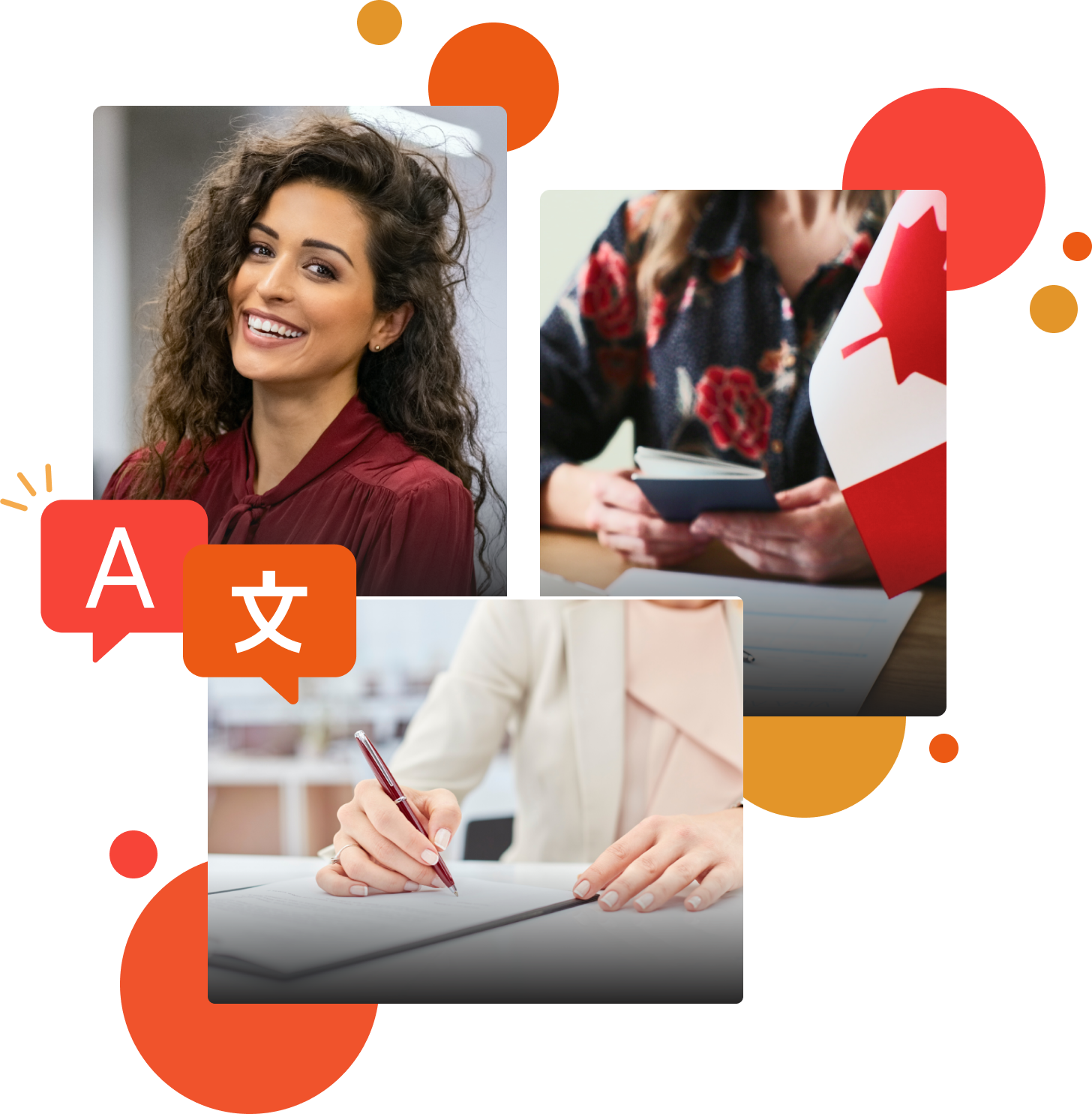 Landing page hero cluster V2 Landing page hero cluster V2