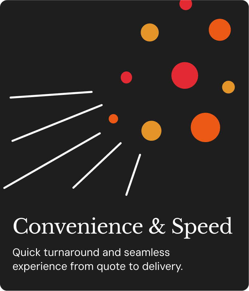 convenience & speed card convenience & speed card